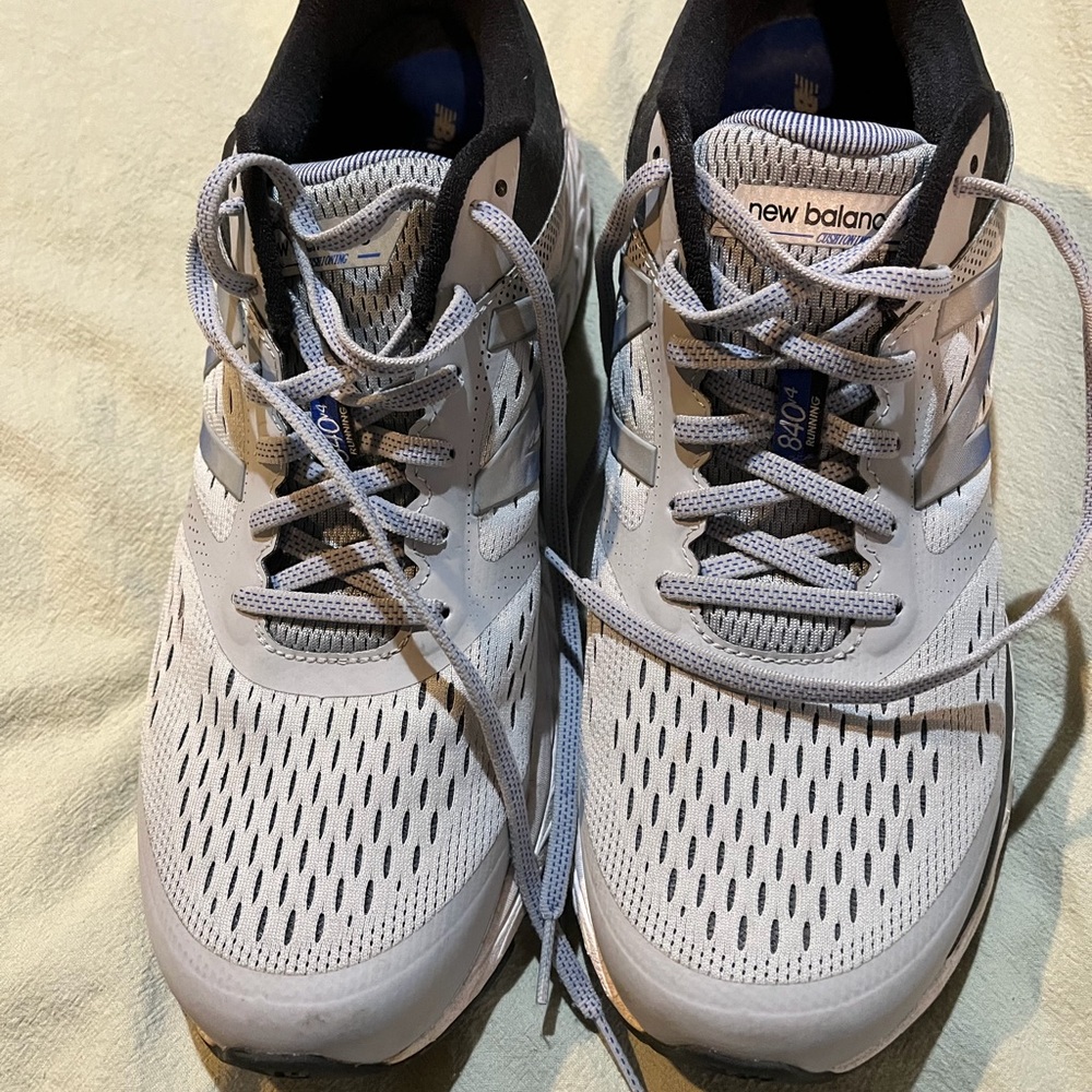 New Balance Men's Athletic Shoes in Gray and Black